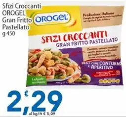 Sidis Sfizi croccanti Orogel offerta