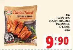 Deco Supermercati AIA Happy Ribs Costine di Suino offerta