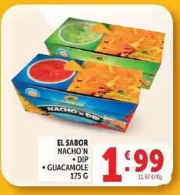 Deco Supermercati El sabor nacho'n dip guacamole offerta