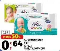 Vivo Supermercati Salviettine baby Nice offerta