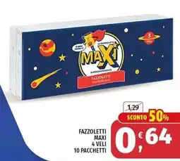 Vivo Supermercati Fazzoletti Maxi offerta