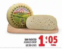 Deco Supermercati San Rocco Asiago DOP offerta