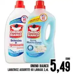 Al Discount Omino Bianco lavatrice assortiti offerta