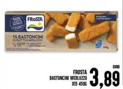 Al Discount Frosta bastoncini merluzzo offerta
