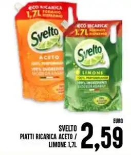 Al Discount Svelto piatti ricarica offerta