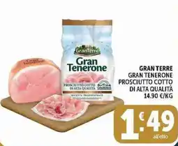 Deco Supermercati Gran Tenerone Prosciutto Cotto di Alta Qualità offerta