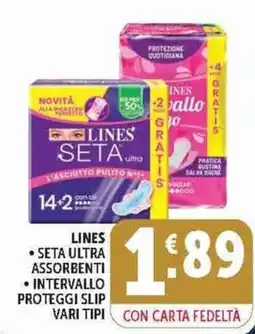 Deco Supermercati Lines seta ultra offerta