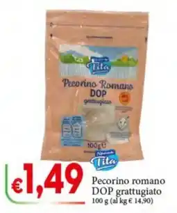 D'Italy Pecorino romano DOP grattugiato offerta