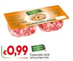 D'Italy Guanciale stick Salumeria offerta