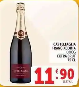 Deco Supermercati Castelfaglia Franciacorta DOCG Extra Brut offerta