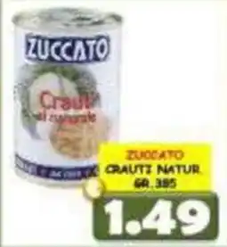MercADone Zuccato crauti natur offerta