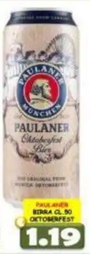 MercADone Paulaner birra Oktoberfest offerta