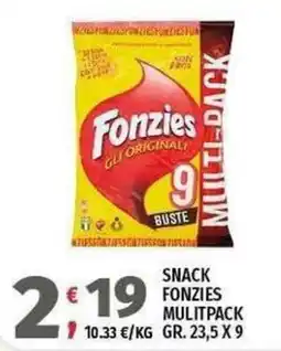 Vivo Supermercati Snack Fonzies offerta