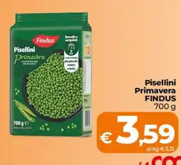 Ipercoop Radenza Pisellini Primavera Findus offerta