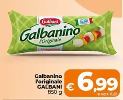 Ipercoop Radenza Galbanino l'originale Galbani offerta