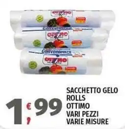 Vivo Supermercati Sacchetto gelo rolls ottimo offerta