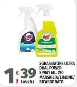 Vivo Supermercati Sgrassatore ultra dual power offerta