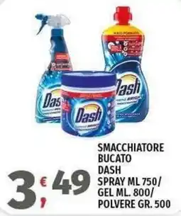 Vivo Supermercati Smacchiatore bucato Dash offerta
