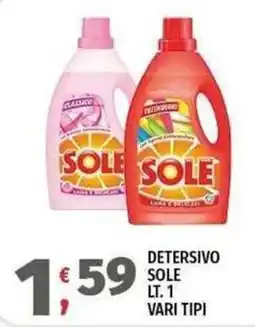 Vivo Supermercati Detersivo Sole offerta