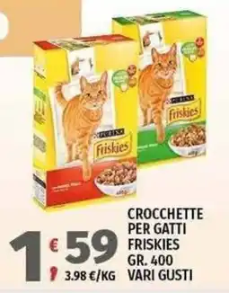 Vivo Supermercati Crocchette per gatti Friskies offerta