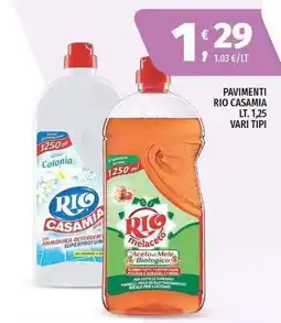 Vivo Supermercati RIO Casamia Pavimenti offerta