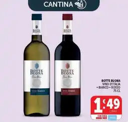Deco Supermercati Botte Buona Vino d'Italia offerta