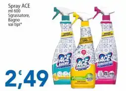 Sidis Spray ACE sgrassatore offerta