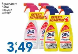 Sidis Sgrassatore SMAC offerta