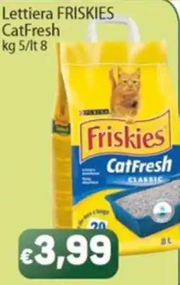 Sidis Lettiera Friskies CatFresh Classic offerta