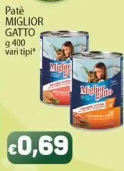 Sidis Patè Miglior Gatto offerta