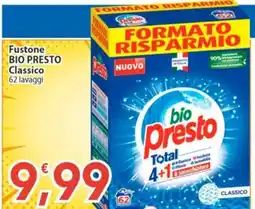 Sidis Fustone bio Presto Classico offerta