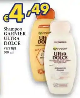 D'Italy Shampoo Garnier Ultra Dolce offerta