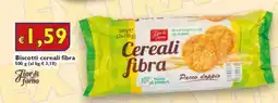 D'Italy Biscotti cereali fibra offerta