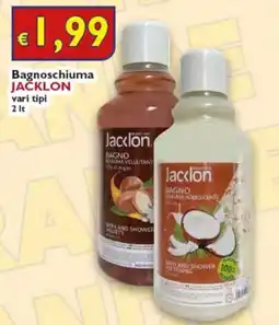 D'Italy Bagnoschiuma Jacklon offerta
