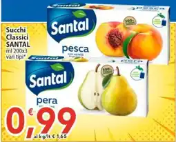 Sidis Succhi Classici Santal offerta