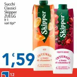 Sidis Succhi Classici Skipper ZUEGG offerta