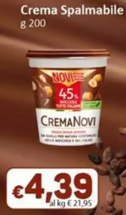 Sidis Crema Spalmabile Novi offerta