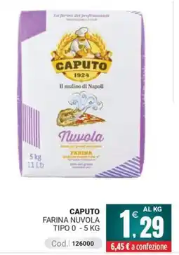 Centro Cash Caputo farina nuvola tipo 0 offerta