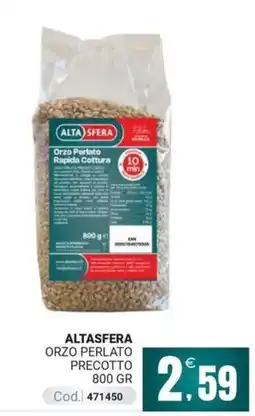 Centro Cash Altasfera orzo perlato precotto offerta
