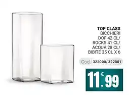 Centro Cash Top Class bicchieri offerta