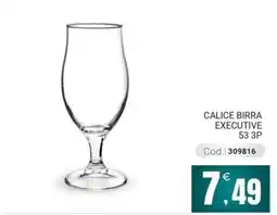 Centro Cash Calice birra executive offerta