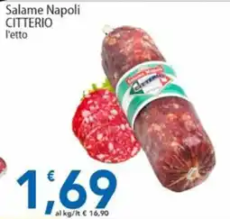 Sidis Salame Napoli Citterio offerta