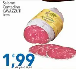 Sidis Salame Contadino Cavazzuti offerta