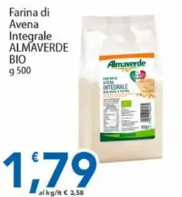 Sidis Farina di Avena Integrale Almaverde Bio offerta