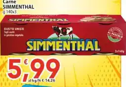 Sidis Carne Simmenthal offerta