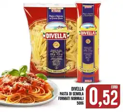 Al Discount Divella pasta di semola formati normali offerta