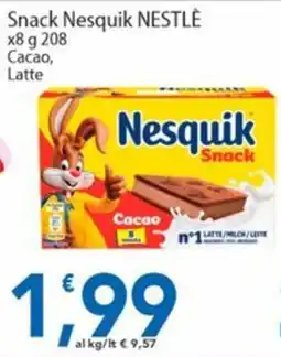 Sidis Snack Nesquik NESTLÉ offerta