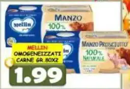 MercADone Mellin omogeneizzati carne offerta