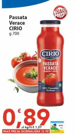 Sidis Passata verace Cirio offerta