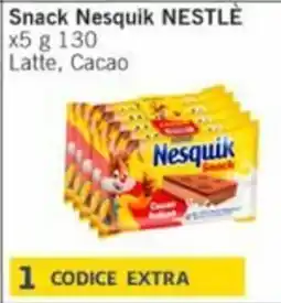 Sidis Snack Nesquik NESTLÉ offerta